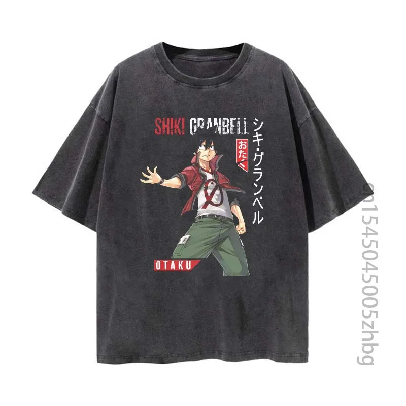 

Shiki Granbell, Edens Zero Anime Woman Shirt Streetwear Harajuku Vintage Distressed Tshirt Manga Graphic T Shirt Men Tops Tees