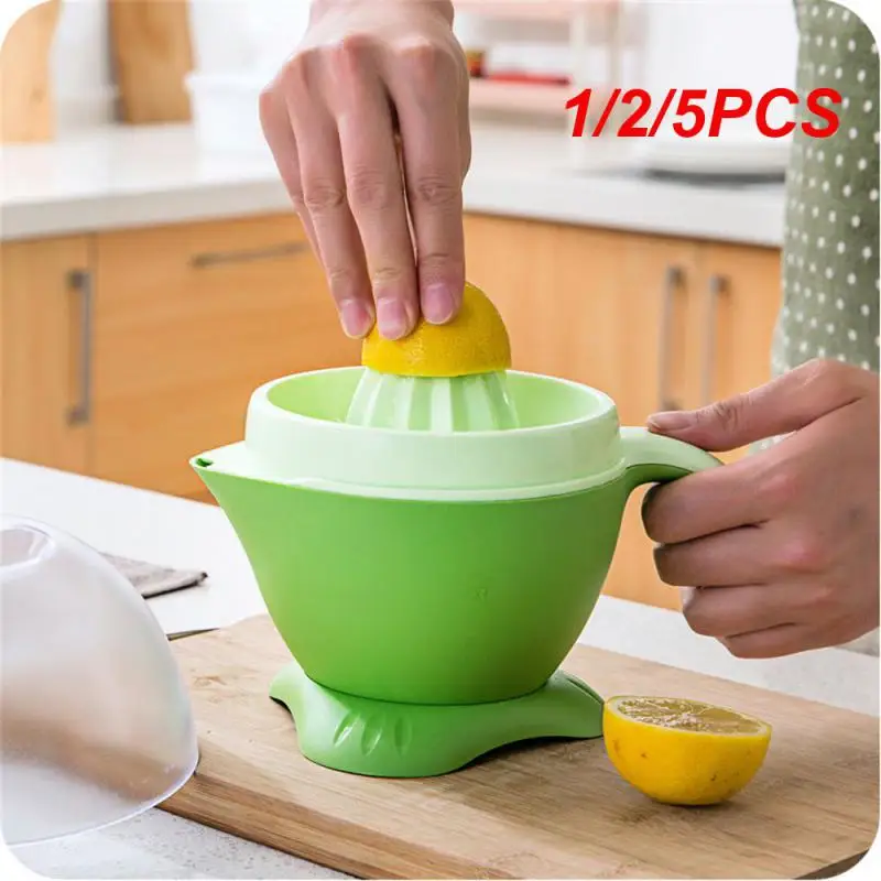 

1/2/5PCS Manual Juicer Efficient Durable Easy To Use Healthy Convenient Plastic Juicer For Healthy Drinks