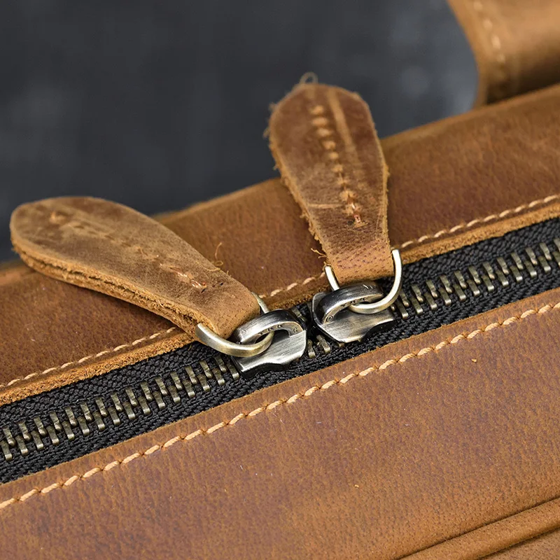 Laptop Bag 17 - Premium Leather (No. 1)