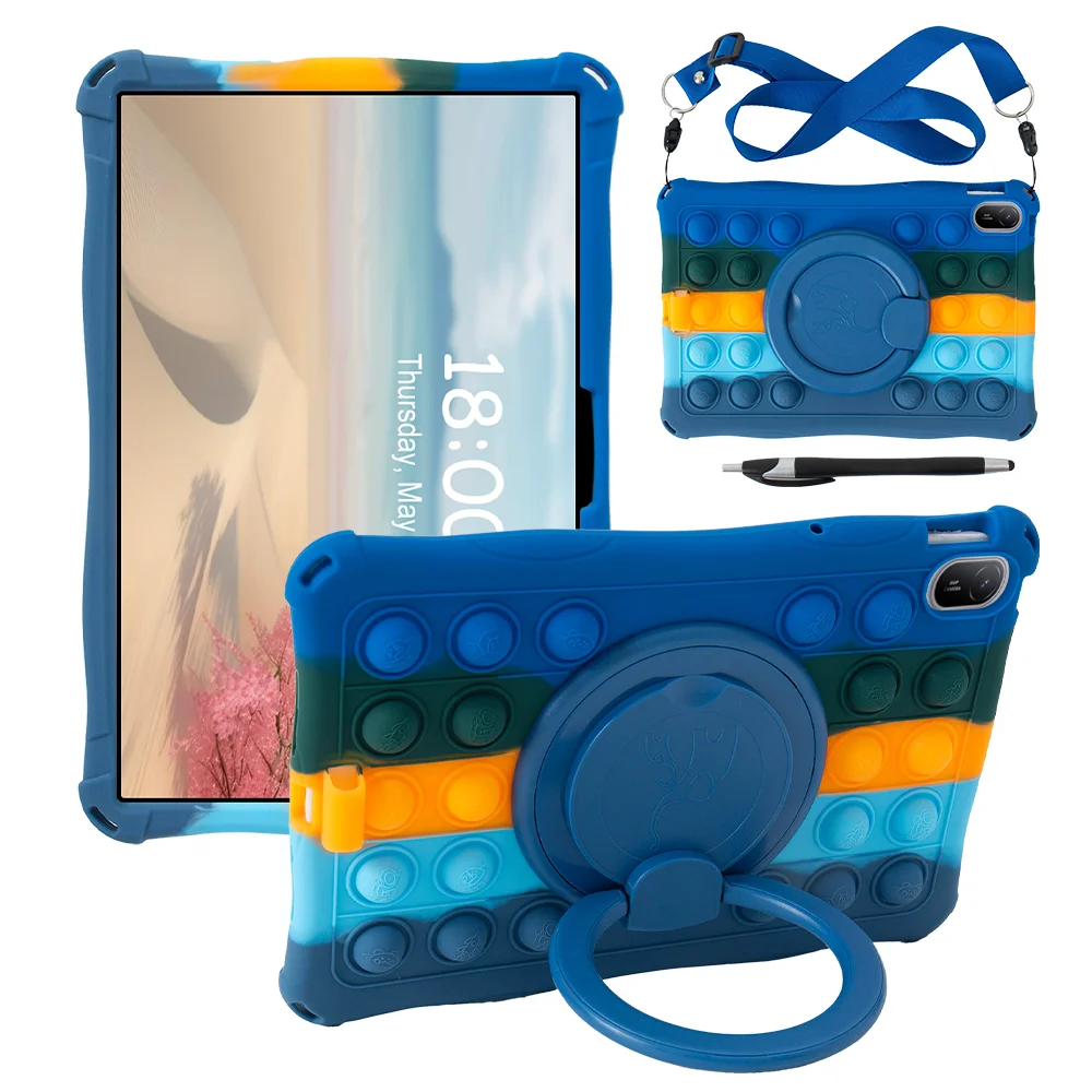 Rotating Handle Grip Stand Case with Enhanced Protection