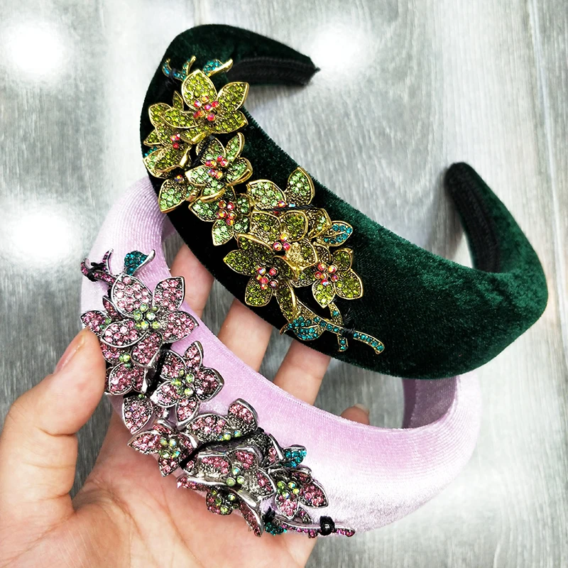 

Sponge Crown,Fashion Rhinestones hairband, New fashion Flower Headband,Rhinestones,Hair accessories