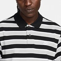 Nike officiel authentique 2024 printemps nouveau col pour hommes rayé Sport manches courtes FN3897-010 2