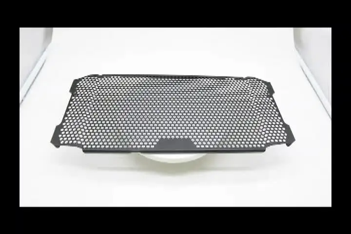 Grille De Radiateur Moto SV650 2016-2024 - Protection Aluminium Noir - Design Aéré