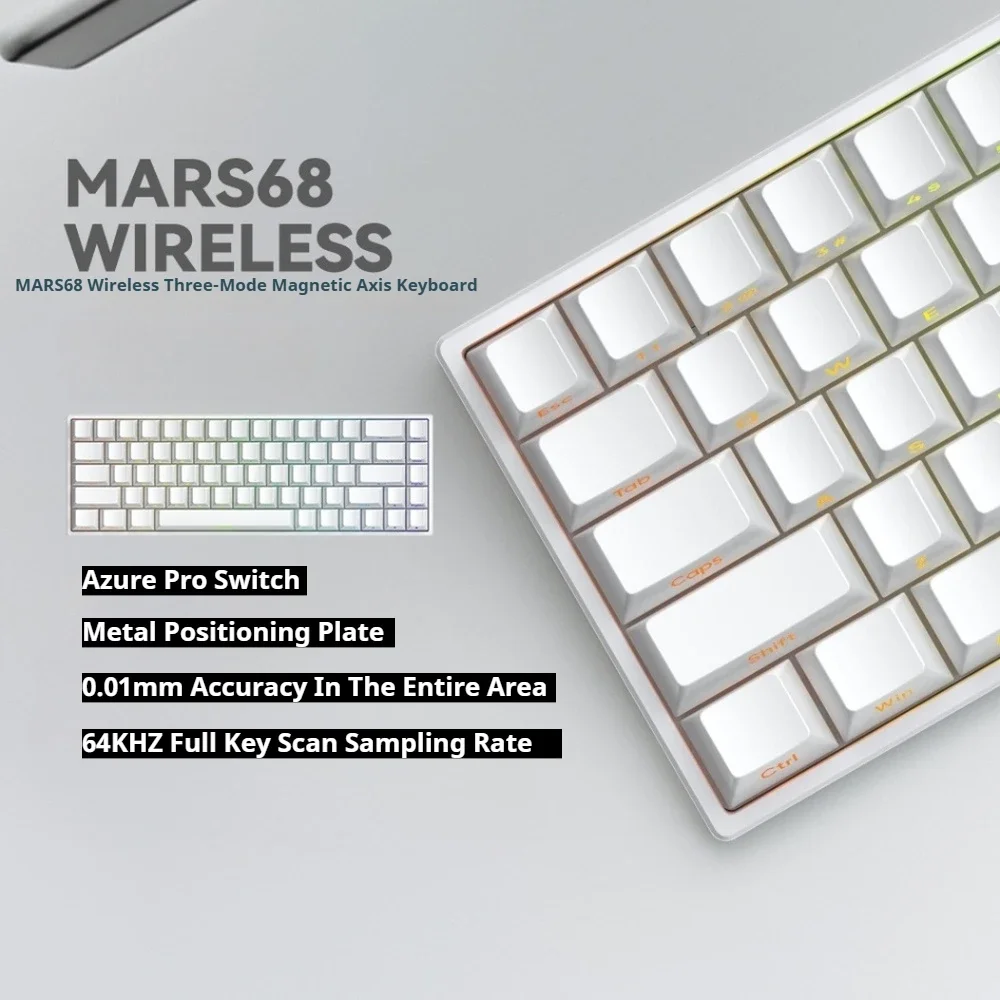 NEW IROK Mercury68 Pro Mars68 Pro Magnetic Mechanical Keyboard