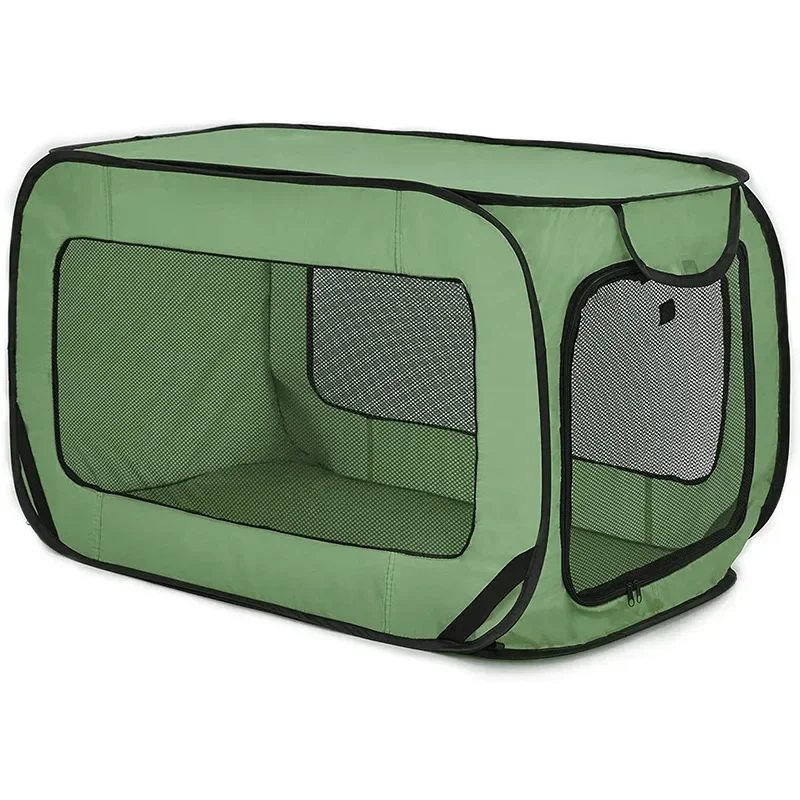 Portable Large Pop-Up Pet Bed and Kennel