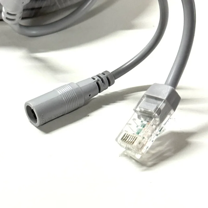 RJ45 + DC 12V 전원 LAN 케이블 5M 2 in 1 IP 보안 카메라 시스템용 네트워크 연장 케이블