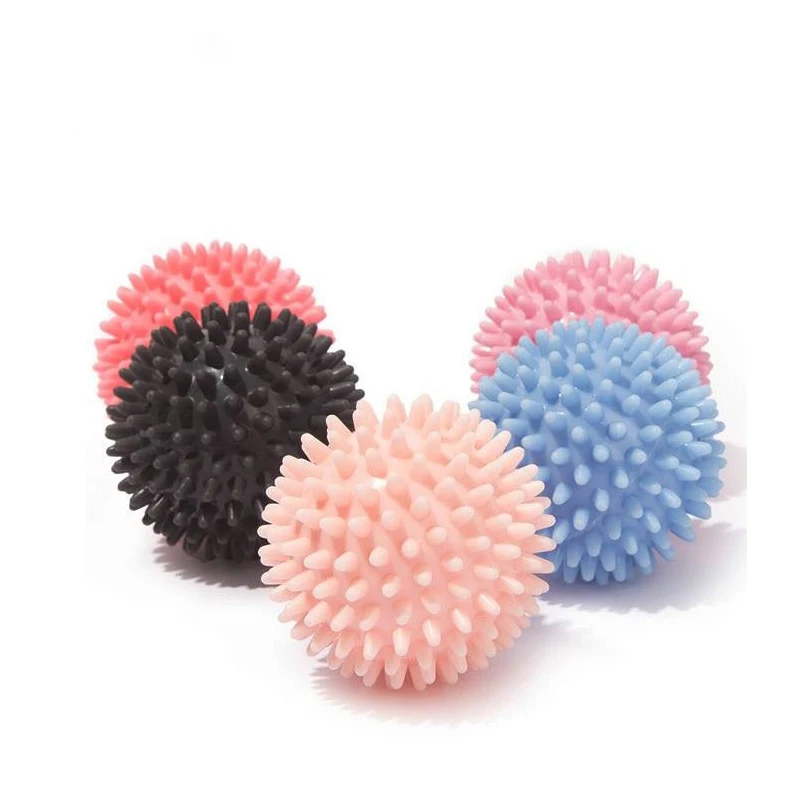 

Fitness Foot Massage Ball Massage Ball Fascia Ball Hockey Point Deep Muscle Relaxation Foot Sole 6 Colors 6cm Wholesale