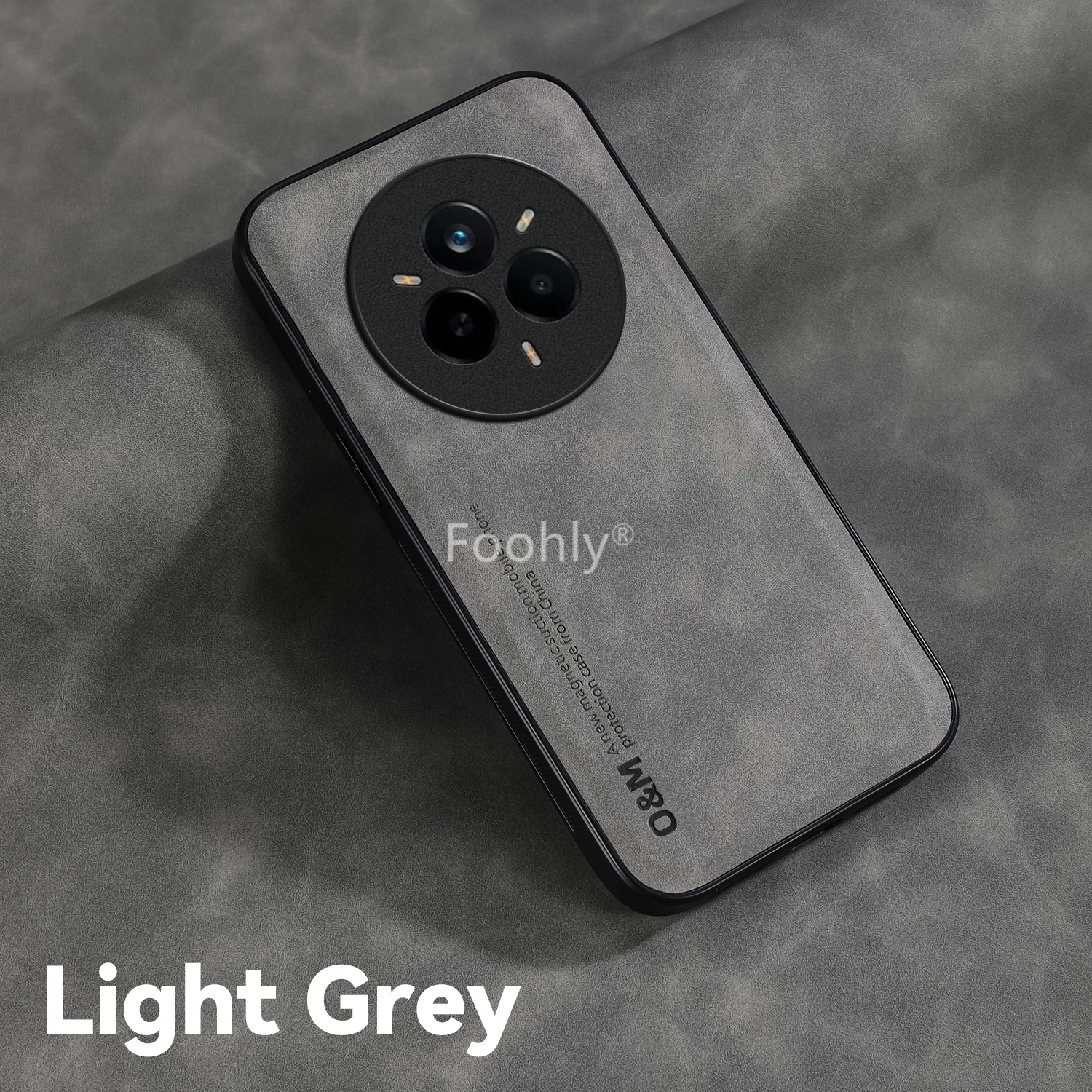 Shockproof Magnetic Nubuck Leather Protective Phone Case