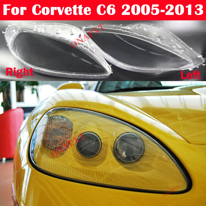 1ペアヘッドライト 2005-2013 シボレーコルベット C6 LED ヘッドランプ
