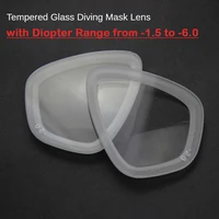 Corrective Small Volume Scuba Mask Nearsighted  Diving Goggles Customize Prescription Myopia Swimming Mask for Gopro 2