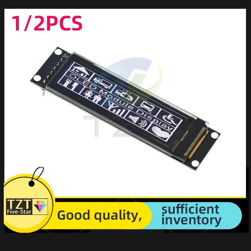 1/2PCS Real OLED Display 2.08
