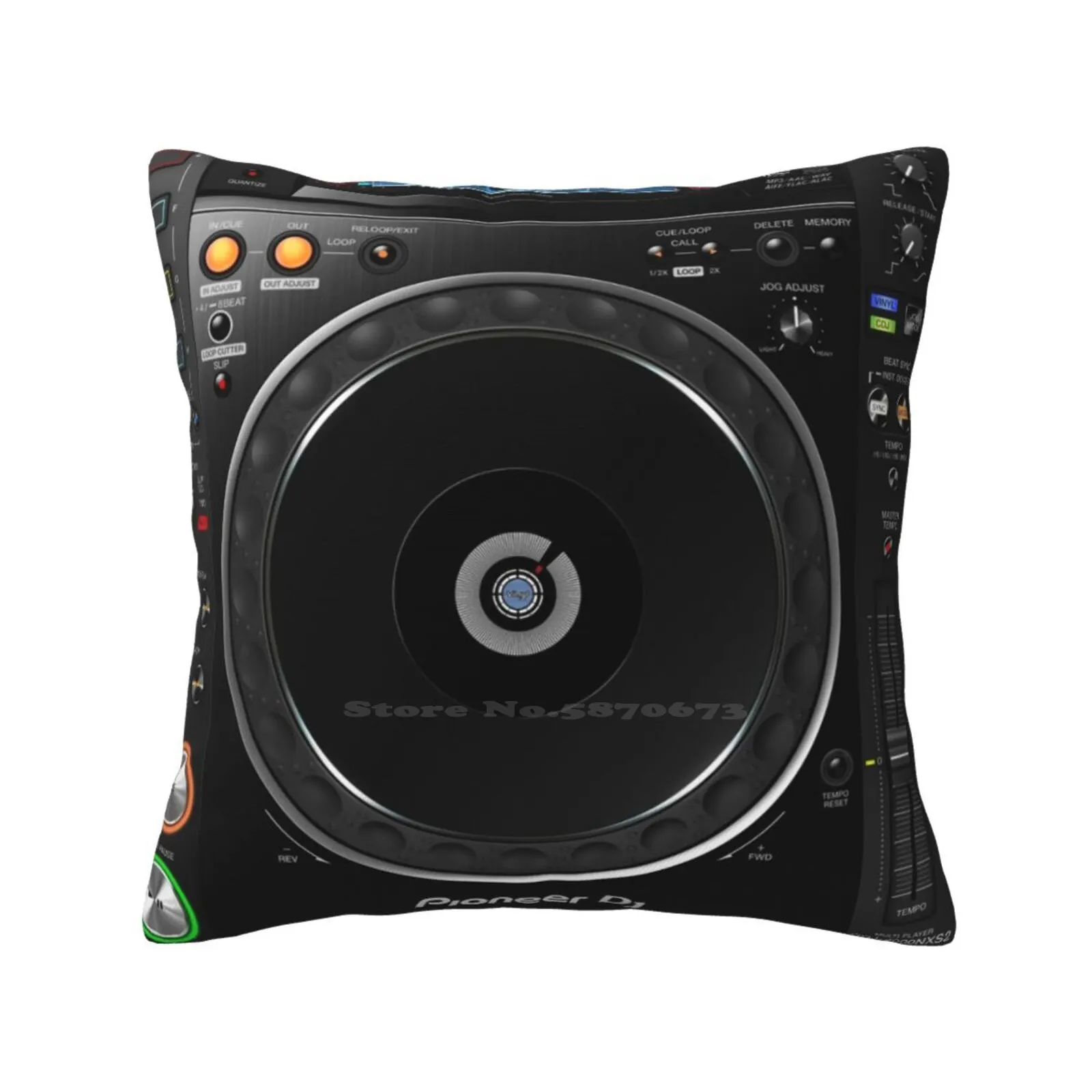 Dj Cd Multi Media Player Cuscini Custodia Camera Da Letto Decorazione Della Casa Pioneer Dj Cdj Nxs2
