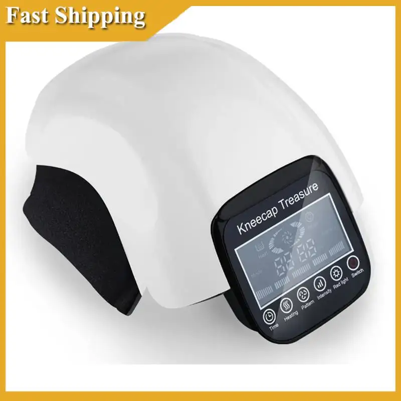 1 PCS Air Pressure And Vibration Physiotherapy Instrument Knee Massage Rehabilitation White
