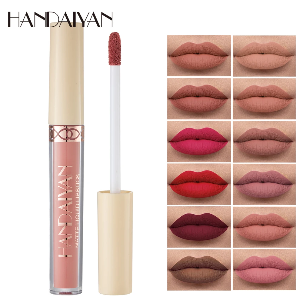 Lip Gloss Lip Tint Lip Makeup Lip Glaze Lip Stain Lip Lacquer 12-Color