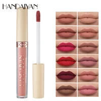 HANDAIYAN Matte Velvet 12-Color Lip Gloss Liquid Lipstick - Long-lasting, Waterproof Lip Tint 1
