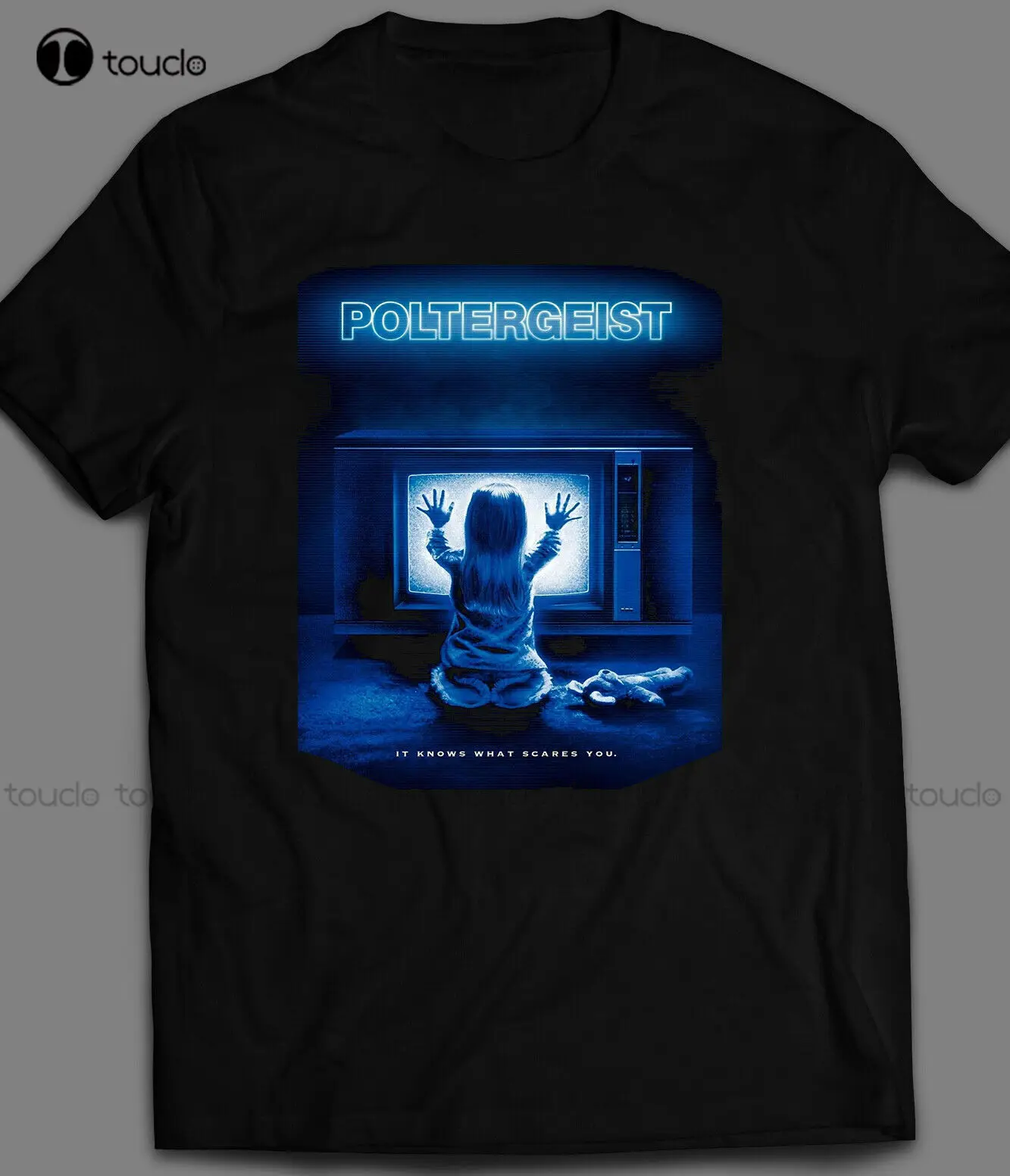 

Vintage Horror Movie Poltergeist Poster T-Shirt Sunflower Shirts For Women Custom Aldult Teen Unisex Digital Printing Tee Shirts