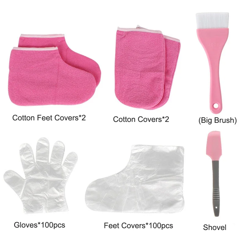 Paraffin Wax Hand and Foot Care Accessories Set Exfoliating SPA Moisturizing Hand Paraffin Wax Gloves Booties Thick Treatment