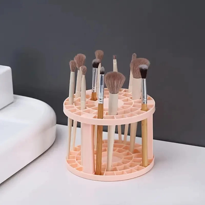 Makeup Brushes Organizer Compartment Desktop Pen Holder, Multi-functional Storage for Makeup Brushes, Pens Makeup Artists