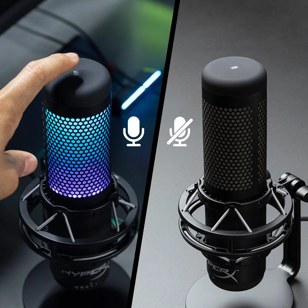 Original HyperX QuadCast S RGB Professional Microphone