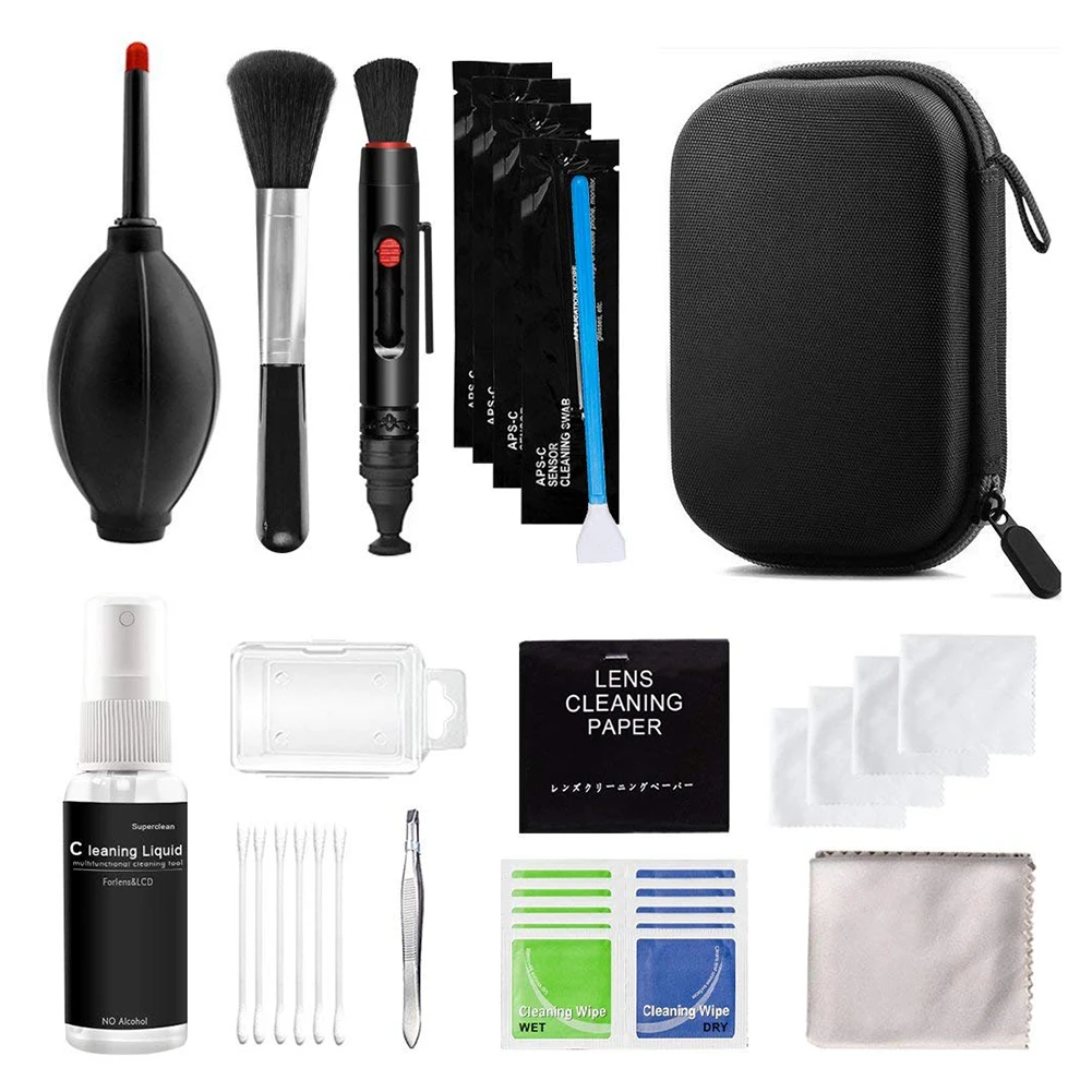 DSLR Camera Cleaning Kit Sensor Cleaner For Sony Fujifilm Nikon Canon SLR DV Mobile PC