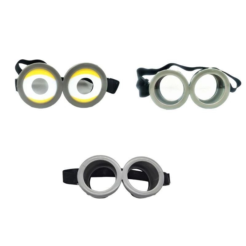 

634C Despicables Me Goggle Glasses Miniones Costume for Cosplay,Halloween and Dress Up Parties Miniones Official Goggles Gift
