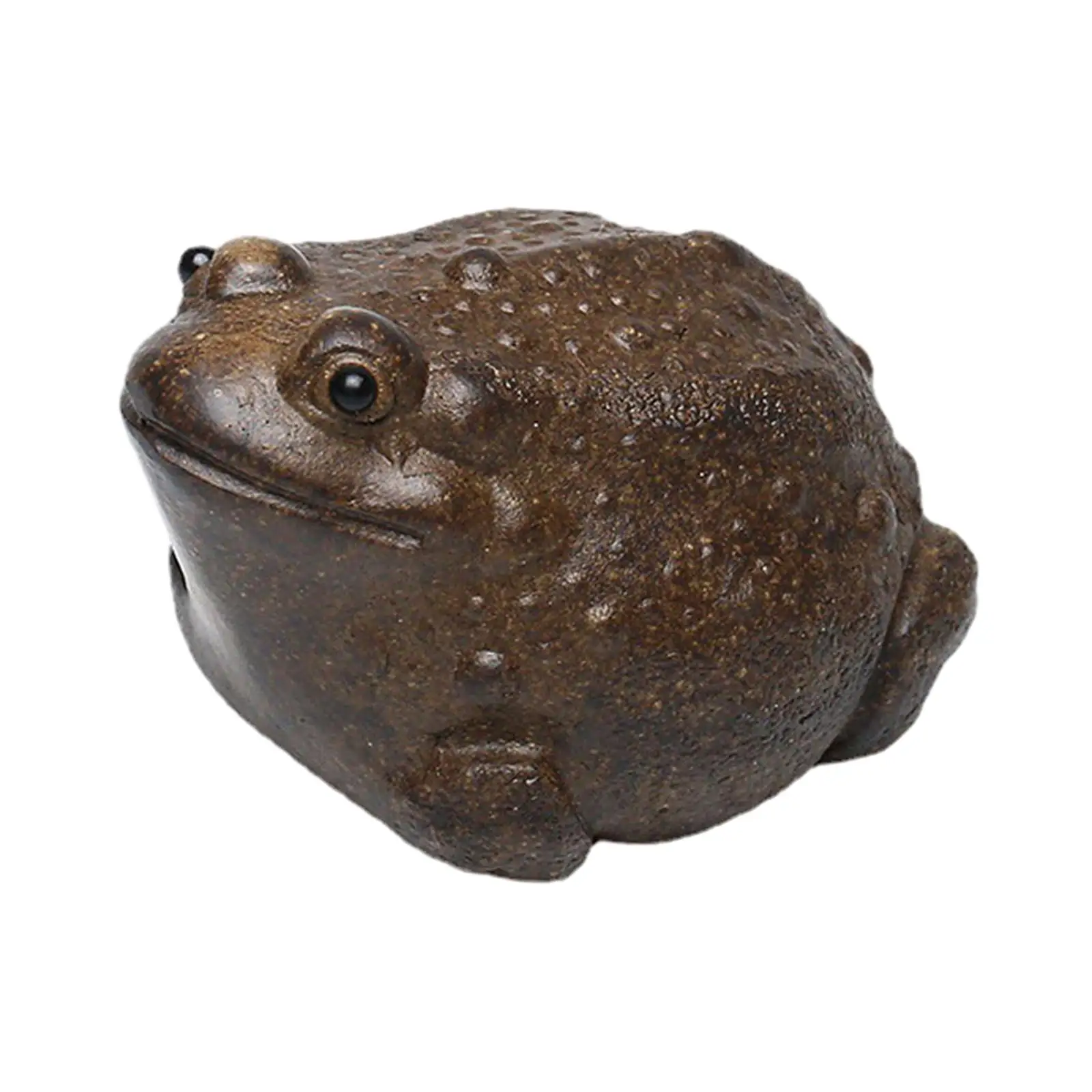 Clay Toad Mini Tea Pet Figurine Kung Fu Tea Pet Model Cute Souvenir For Fairy