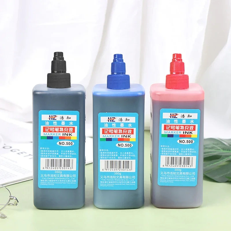 500ml 매끄러운 잉크 영구 건조 그래피티 오일 마킹 펜 예술 및 공예 용품용