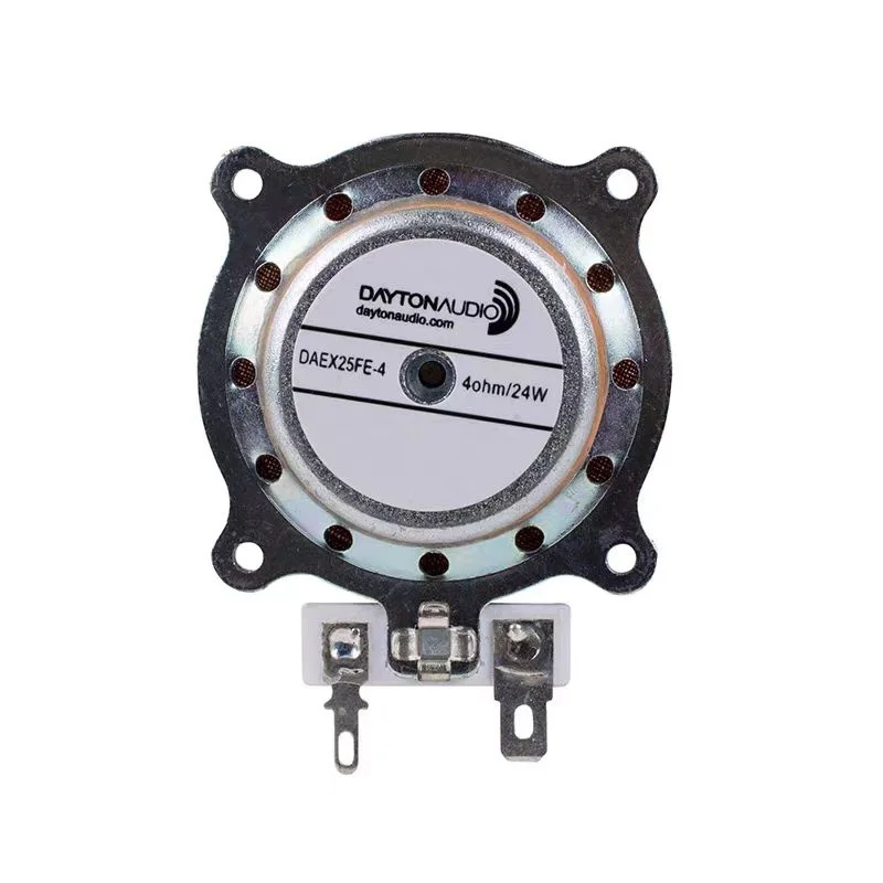 Z-1301 DAEX25FHE-4 프레임 타입 20와트 4옴 진동 엑사이터 스피커 루비듐 철 붕소 1개
