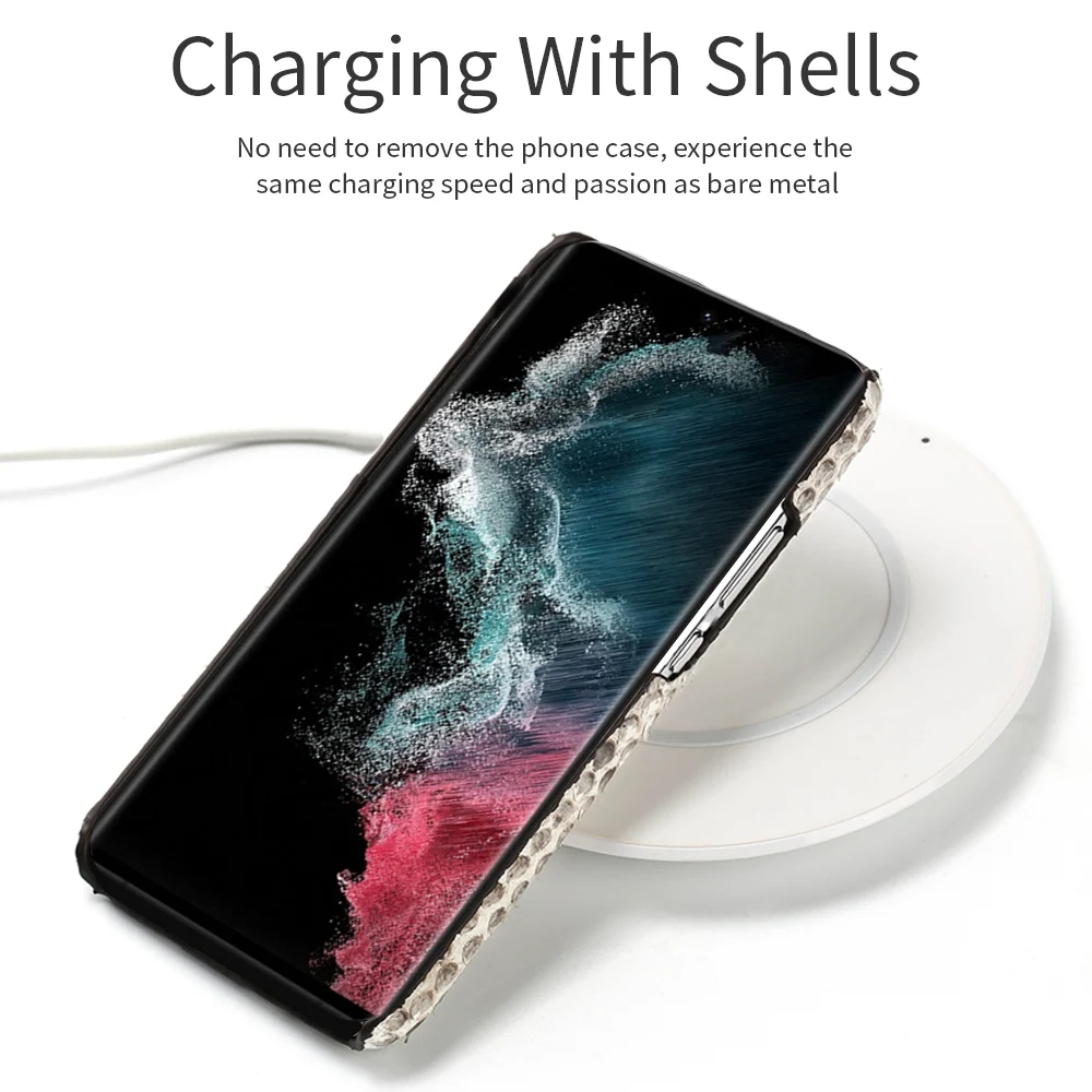 Luxury Genuine Leather Cover Phone Case for Samsung galaxy S24 S23 S21 S22 Ultra S20 S23 FE Note 20 Ultra 10 Plus A53 A54 A55 5G