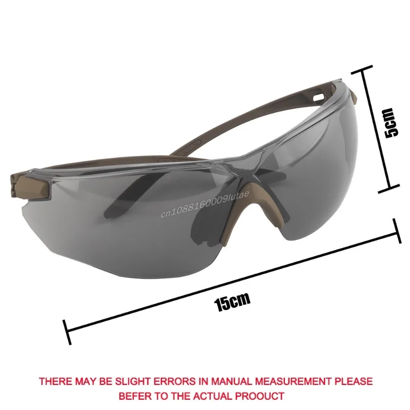 Tactical Goggles Ballistic Glasses W810 Windproof Shooting Glasses Airsoft Hunting Cycling Protective Safety Eyewear Sunglasses