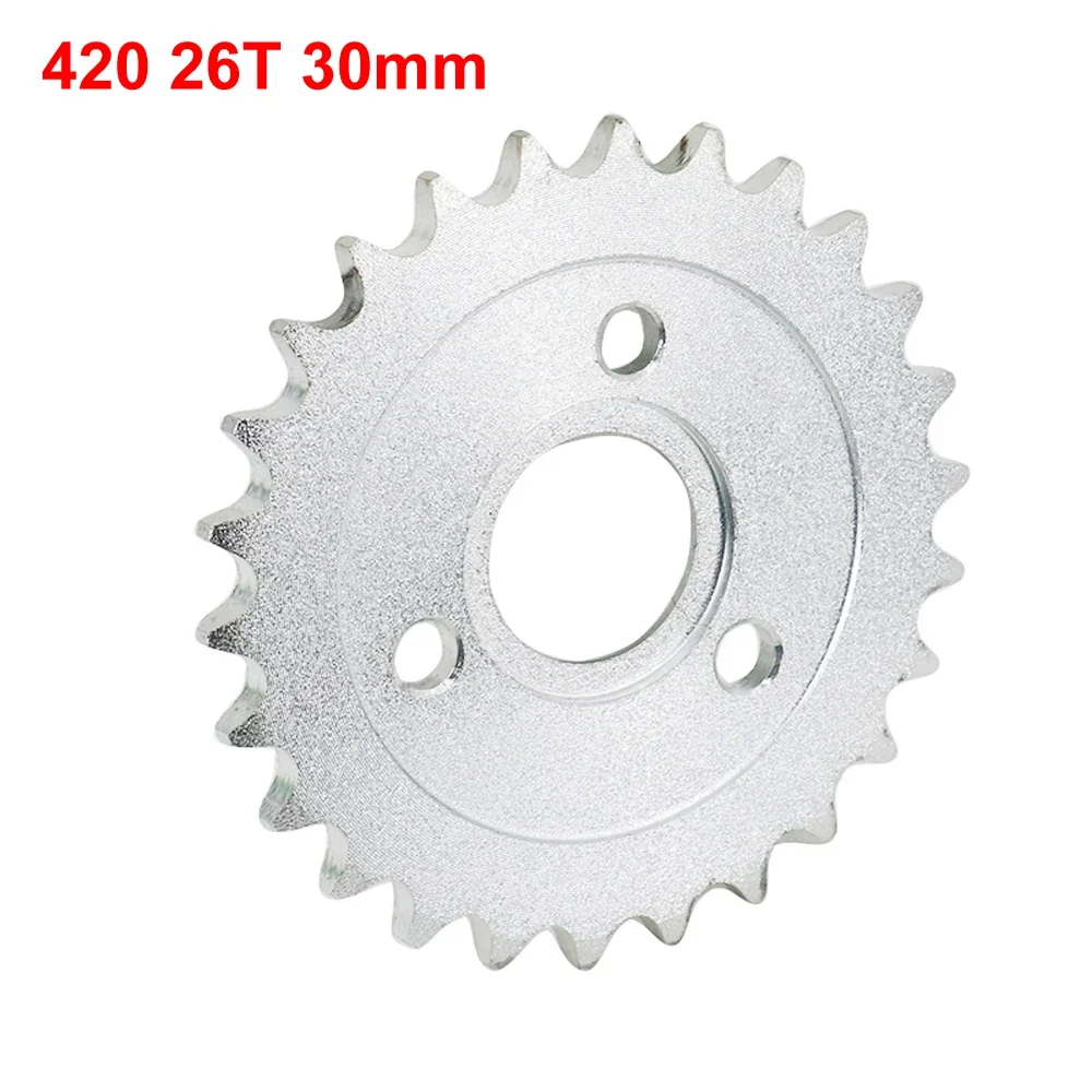 30Mm 420 Catena 26T 26 Denti Pignone Posteriore Per Scimmia Z50 Jc70 Mini Dirt Pit Moto Accessori Per Bici