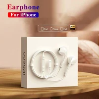Original Wired Lightning Earphones For Apple iPhone 14 13 12 11 Pro Max Mini X XS XR X 7 8 Plus Headphones Accessories 1