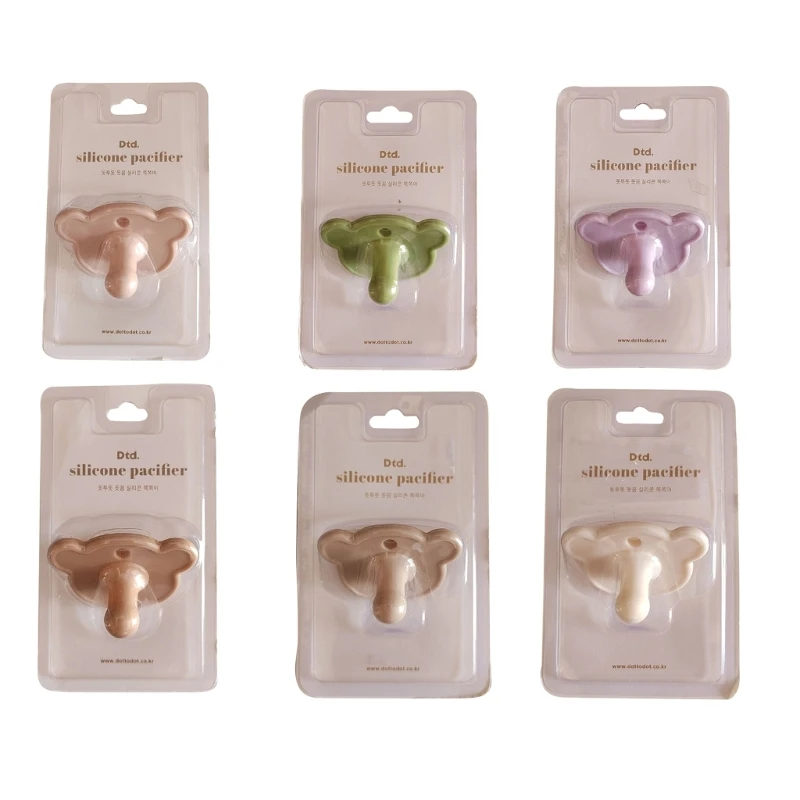 NaturalRubberSootherBabyDummySoftSafePacifierNewbornEssential