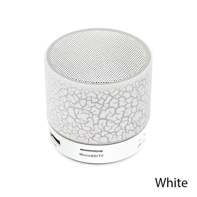 Mini Bluetooth Speaker Portable Car Audio LED Wireless Bluetooth Speaker TF Card MP3 Music Sound Column For Computer Smart Phone