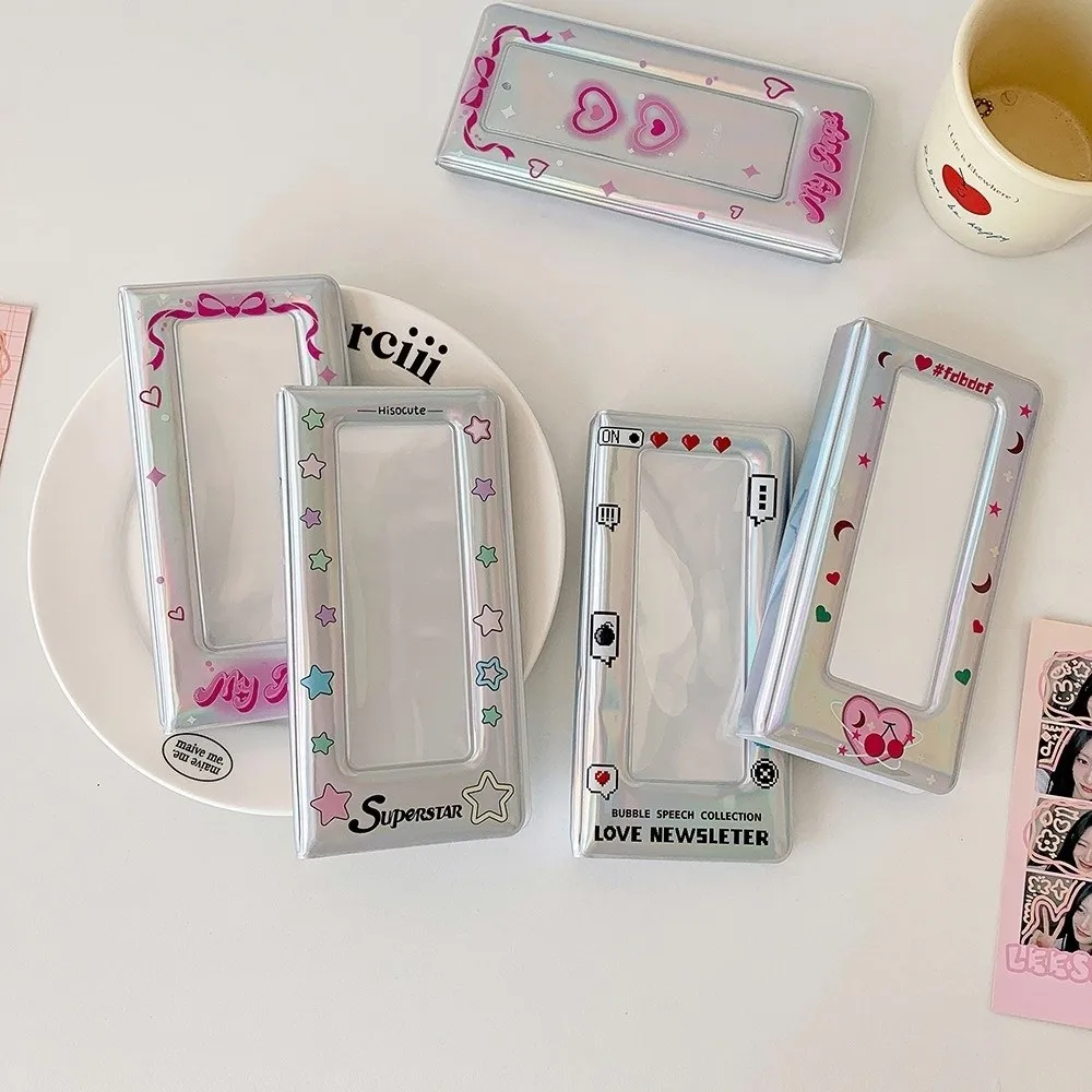 PVC Star Chasing Photo Album Heart Idol Card Case