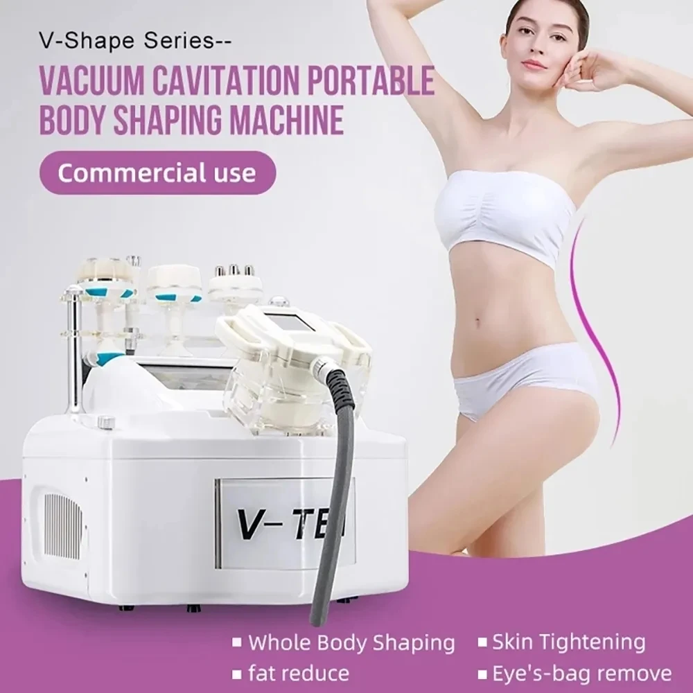 

Best Vela Body Shape Slimming Machine v10 Cavitation Cellulite Fat Removal 80K Vacuum Cavitation Roller Multifunctional Eye Care