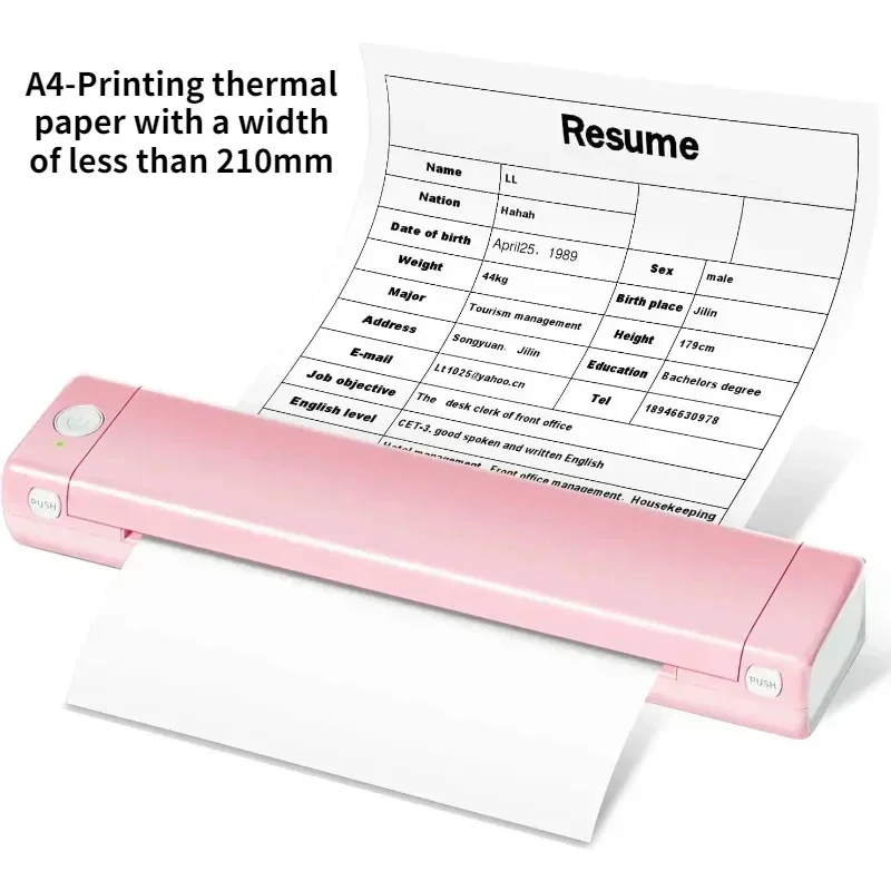 Pink A4