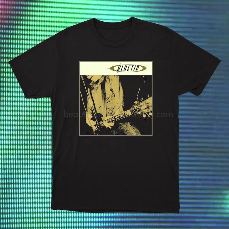 Bluetip Tshirt Post Hardcore Dischord Adult Regular Fit O-Necked T-shirt Classic T-Shirt Men's clothing