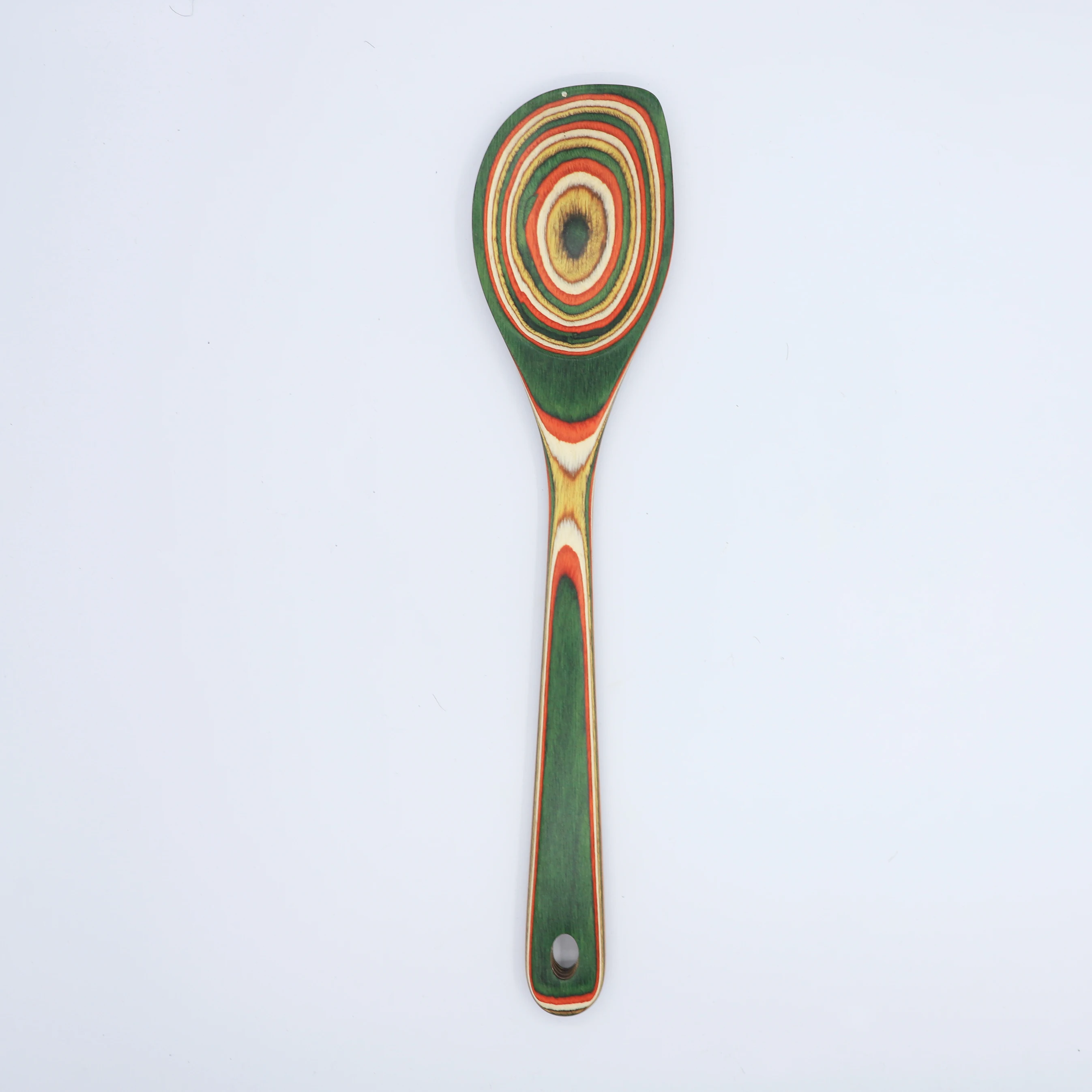 7PCS Food Grade Silicone Kitchen Cookware Utensils Soup Spoon Spatula Color Wooden Cooking Tool Kitchenware Set