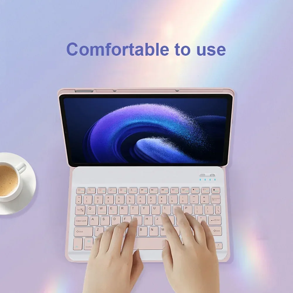 Bluetooth Keyboard Case with Protective Cover