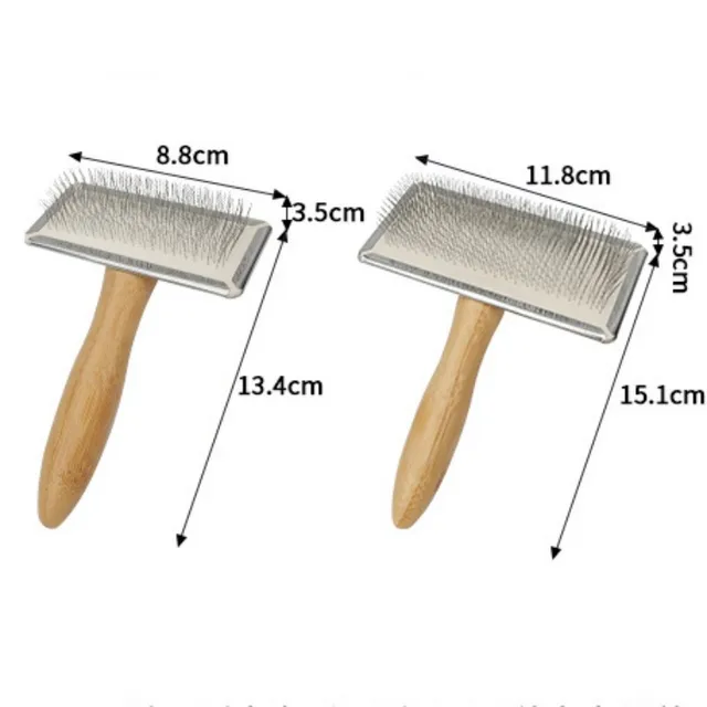 Dog Comb Solid Wood Dog Brush Pet Hair 6