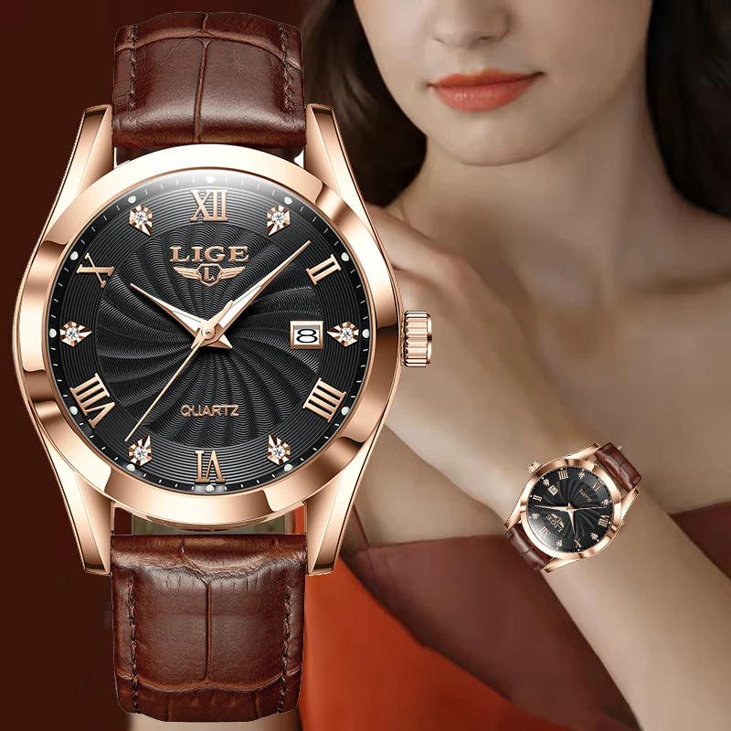 Elegant Women's Fashion Quartz Watch - 2025 Edition | Stylish Waterproof Bracelet Design