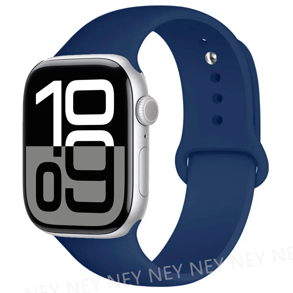 Premium Silicone Sport Watch Band - Versatile Waterproof Strap