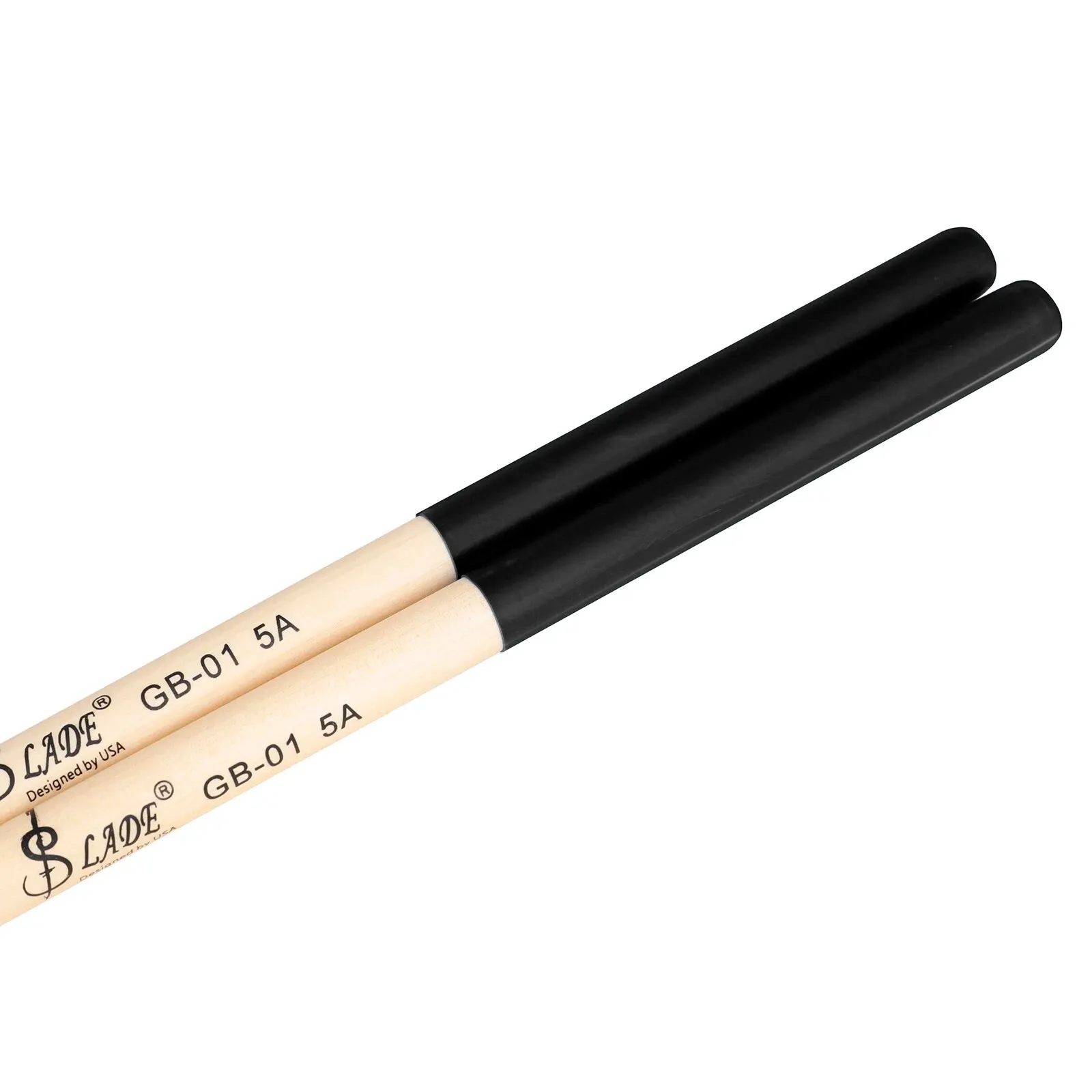 Premium Maple Drumsticks - Professional Wooden Percussion Accessories in 5 Vibrant Colors