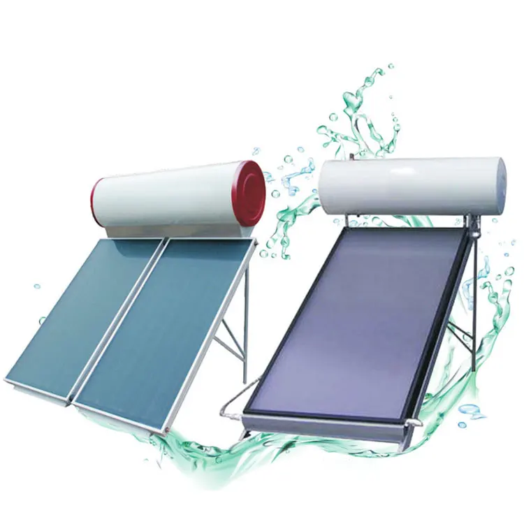 100L,200L,320L Capacità Del Serbatoio Scaldacqua Solare A Schermo Piatto Ad Alta Pressione, Geyser Solare Dell'Acqua