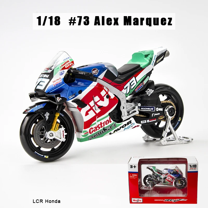 Maisto 1:18 2021 moto gp ducati lenovo equipe #63 corrida liga motocicleta  modelo coleção presente brinquedo para adultos crianças - AliExpress