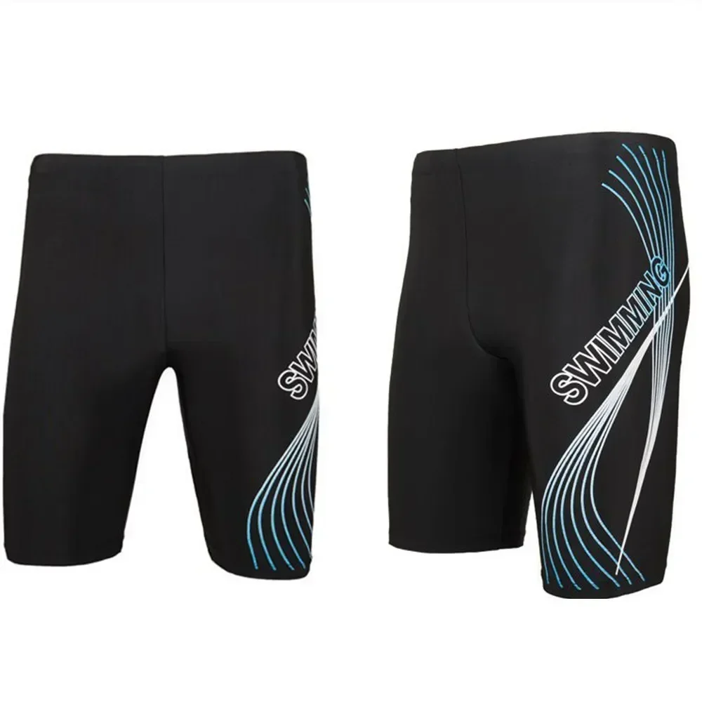 Swimsuit Mens Swimming Trunks Sexy Swimwear Quick-dry Boxer Shorts Tight Swim Trunks Plus Size Quick Dry Swimming New 2