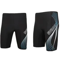 Swimsuit Mens Swimming Trunks Sexy Swimwear Quick-dry Boxer Shorts Tight Swim Trunks Plus Size Quick Dry Swimming New 2