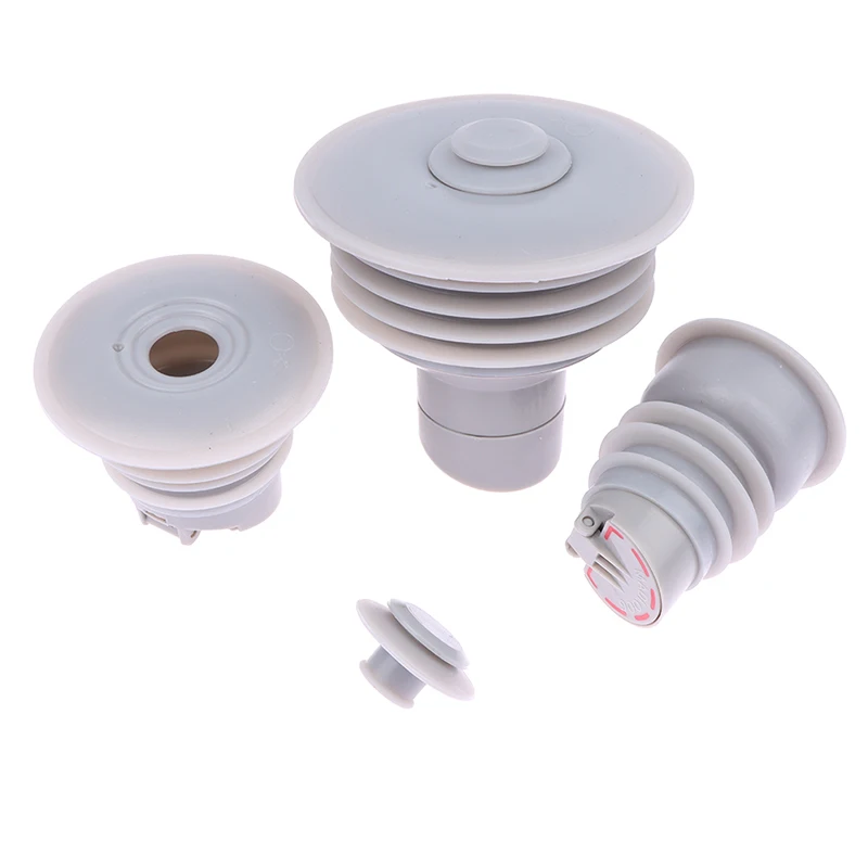 Shower Drainer Bathroom Accessories Silicone Sewer Pipe Sealing Ring Water Pipe Plug Floor Drain Anti Odor Sewer Seal Stopper