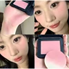 1pcs Monochrome Matte Blush Palette Delicate Natural Cheek Facial Rouge Plate Lasting Color High Pigmented Powder Blusher Disk 3
